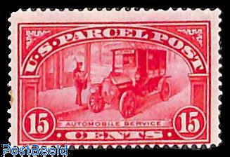 15c, Parcel post, stamp out of set, without gum