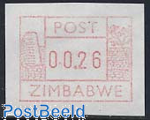 Automat stamp 1v