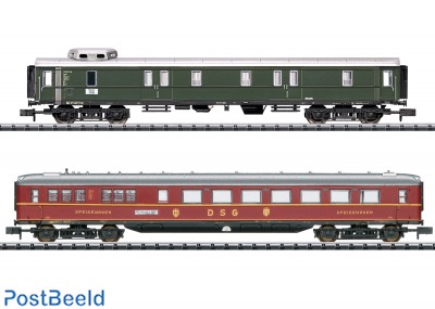 “D 96” Express Train Passenger Car Set 1