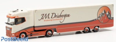 DAF XG with Trailer "J.M. Drieberger Blumengrosshandel"
