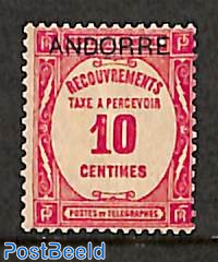 Postage due 10c, Stamp out of set