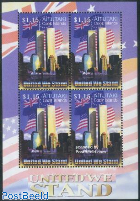 United we stand m/s with 4 stamps