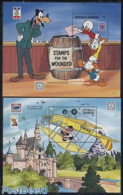 Disney, Stamp history 2 s/s