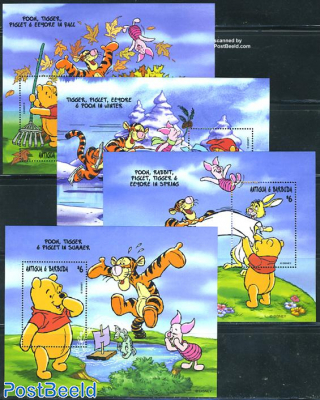 Winnie the Pooh 4 s/s