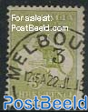 3p, Type II, Stamp out of set