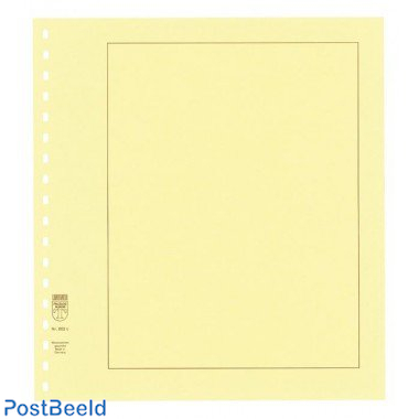 Lindner 802c blanco pages chamois, small grid, brown border 193 x 251 mm (10x)
