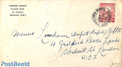 Letter from Barbados to London