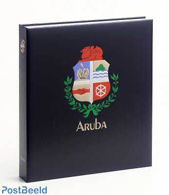 Luxus Binder Briefmarken Album Aruba II