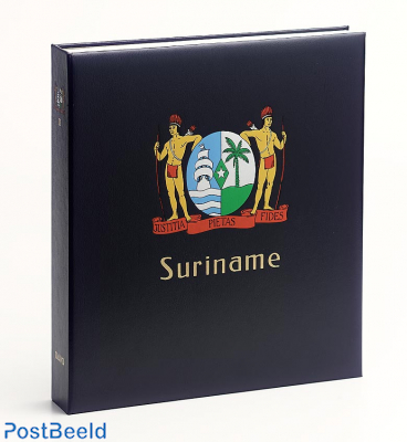 Luxe binder stamp album Suriname I