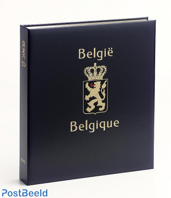 Luxus Binder Briefmarken Album Belgien VIII