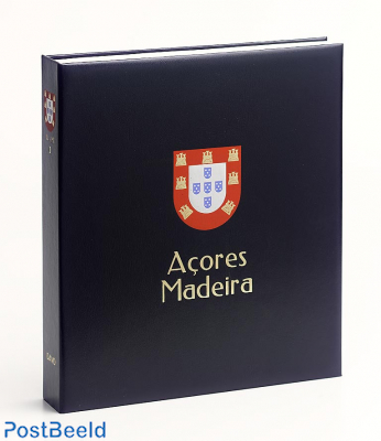 Luxus Binder Briefmarken Album Azoren / Madeira I