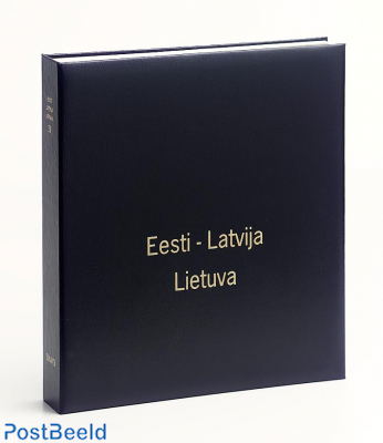 Luxus Binder Briefmarken Album Baltischen Staaten I