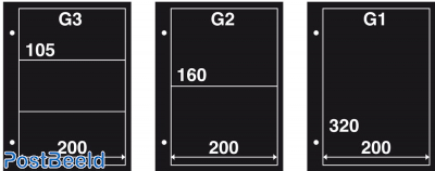 Folders FDC G1 Black (per 10)