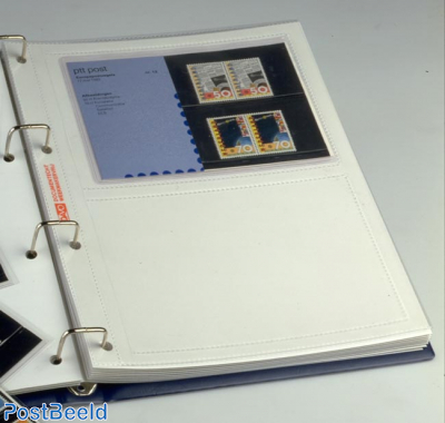 Folders PZM two compartments with white slip sheet (per 10)