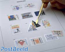 Luxe stamp album content Germany FRG II 1970-1990