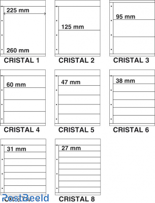 Kosmos Einsteckblätter Cristal Bereich (je 8)