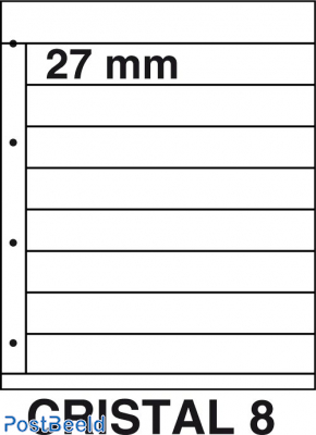 Kosmos Stockpages Cristal 8 (per 5)