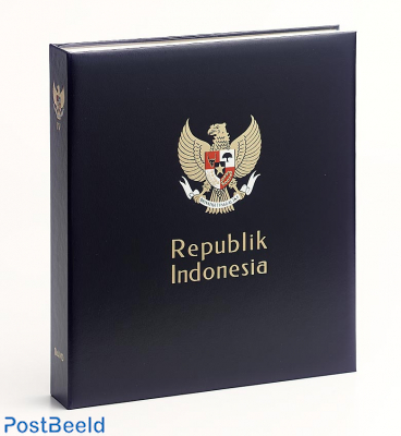 Luxus Binder Briefmarken Album Indonesien I
