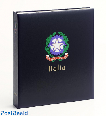Luxus Binder Briefmarken Album Italien Rep. IV