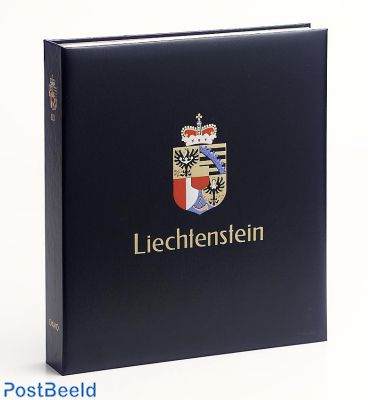 Luxe stamp album Liechtenstein III 2000-2017