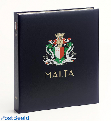 Luxus Briefmarken Album Binder Malta I