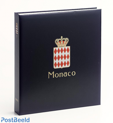 Luxus Binder Briefmarken Album Monaco (ohne Nummer)