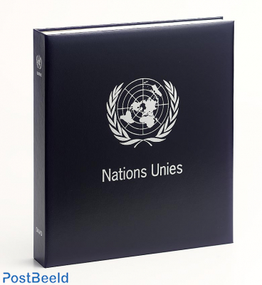Luxus Binder Briefmarken Album United Nations I