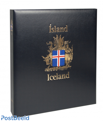 Luxe stamp album binder Iceland (without number)