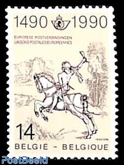 European post 1v, joint issue DDR,BRD,Berlin,Austr