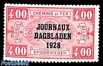 4.00, Stamp out of set
