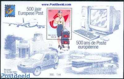 Belgica, postal service s/s
