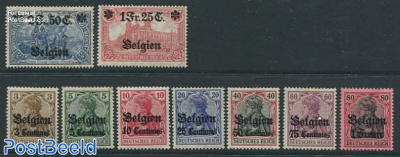 German occupation 9v