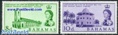 Nassau centenary 2v