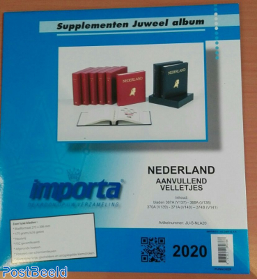 Importa Juweel Supplement Netherlands Sheets 2020