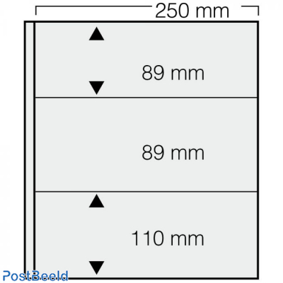 5 pages Safe dual Blanco, 250x89+89+110mm