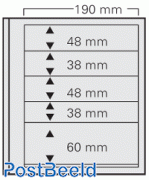 5 Seiten Safe dual Blanco, 190x48+38+48+38+60mm