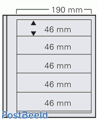 5 Seiten Safe dual Blanco, 5x190x46mm