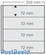5 BlÃ¤tter Garant schwarz  4x250x72mm