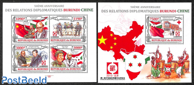 Diplomatic relations with China 2 s/s