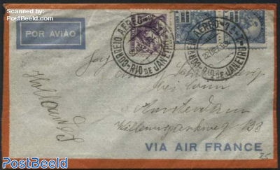 Airmail from Brazil to Amsterdam