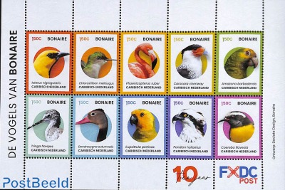 Birds of Bonaire 10v m/s