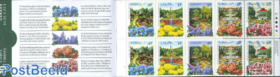 Botanic gardens 2x5v in booklet