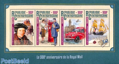 500 years Royal Mail 4v m/s