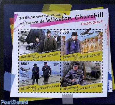 Winston Churchill 4v m/s