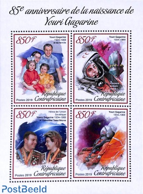 Yuri Gagarin 4v m/s