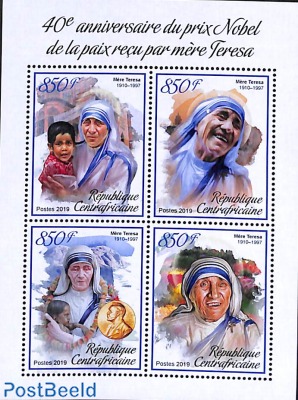 Mother Theresa 4v m/s