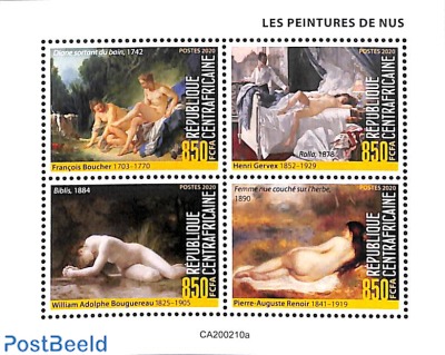 Nude paintings 4v m/s