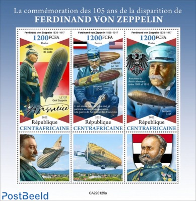 105th memorial anniversary of Ferdinand von Zeppelin