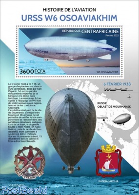 Airship USSR W6 OSOAVIAKHIM Zeppelin