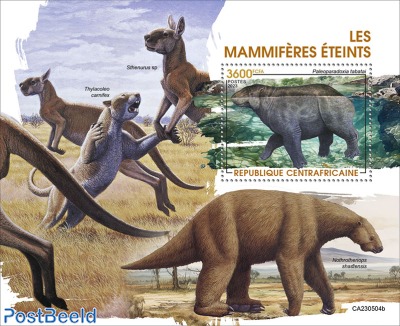 Extinct mammals